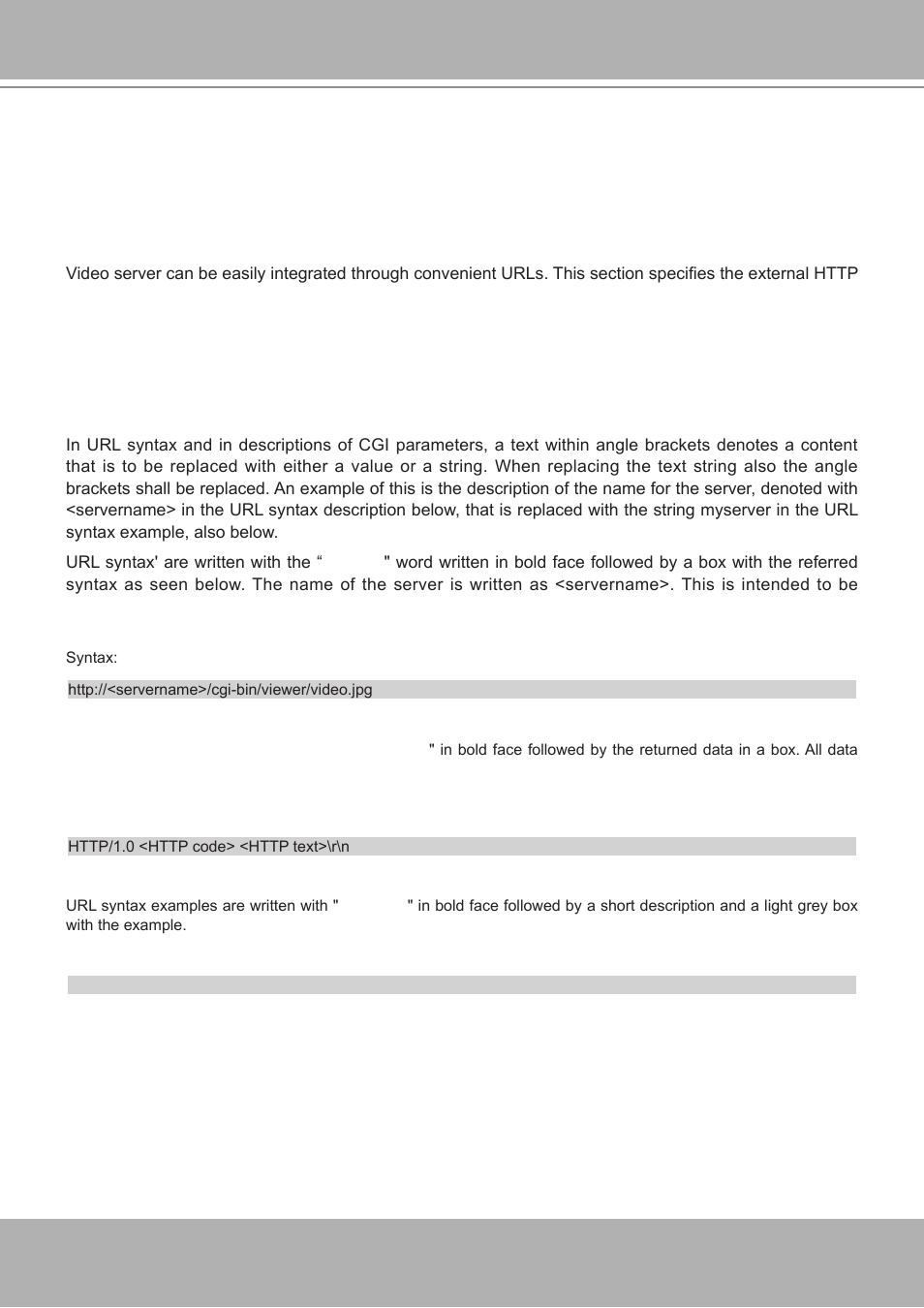 Appendix, Url commands of the network camera | Vivotek IP7251 User Manual | Page 63 / 109