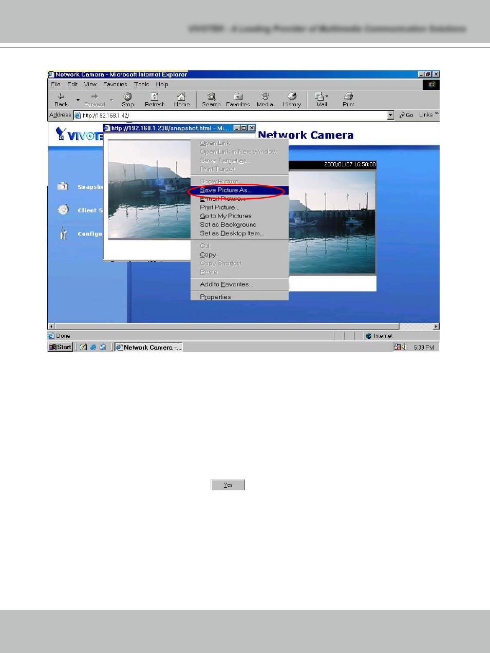 Client settings | Vivotek IP71353 User Manual | Page 15 / 67