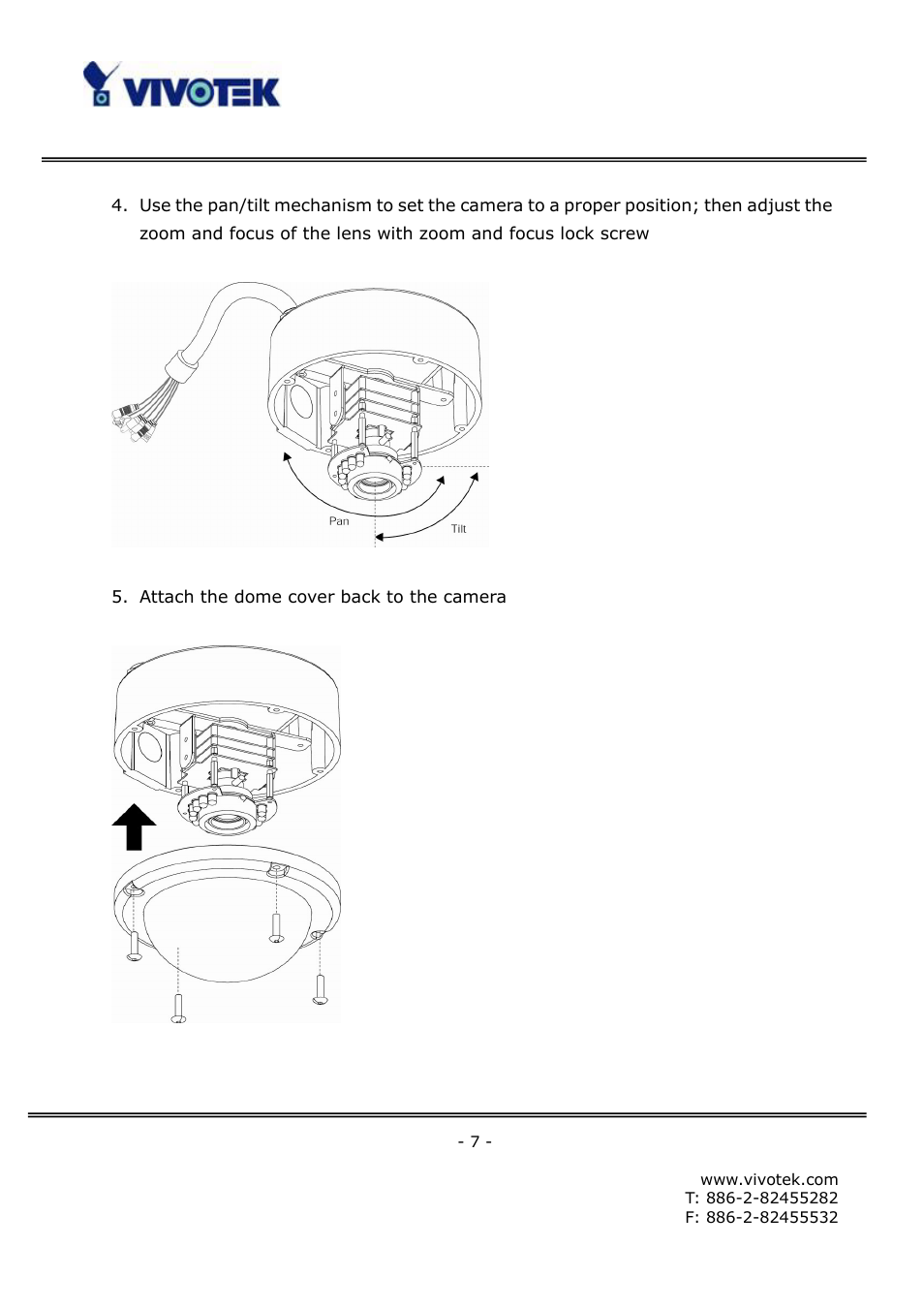 Vivotek FD6111V User Manual | Page 11 / 93