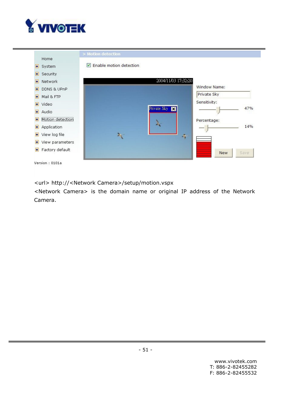 Vivotek FD6111V User Manual | Page 55 / 93