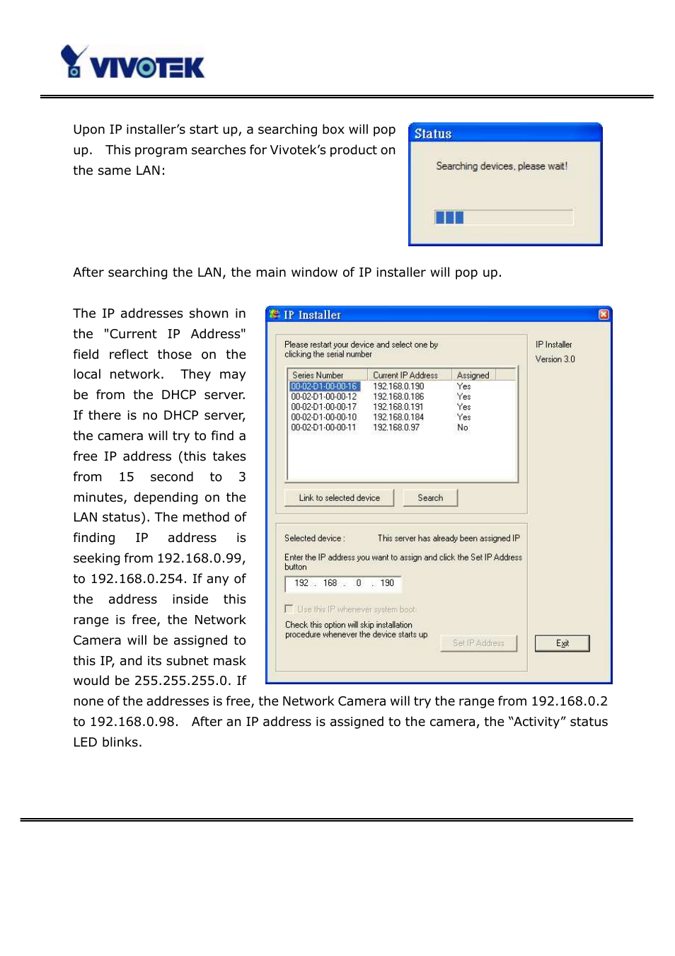 Vivotek PT3123 User Manual | Page 10 / 66