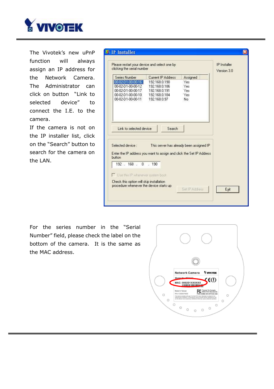 Vivotek PT3123 User Manual | Page 11 / 66