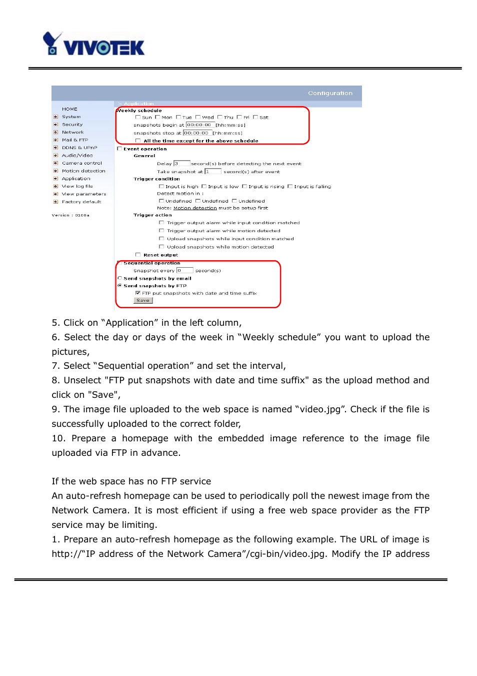 Vivotek PT3123 User Manual | Page 24 / 66