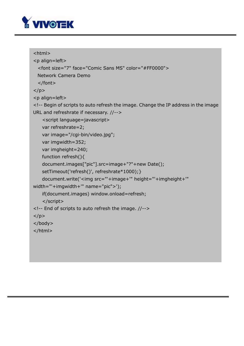 Vivotek PT3123 User Manual | Page 26 / 66