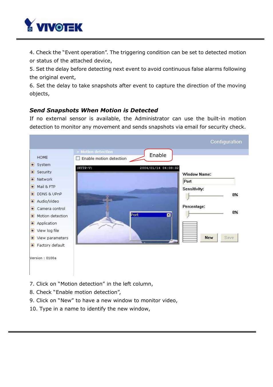 Vivotek PT3123 User Manual | Page 28 / 66