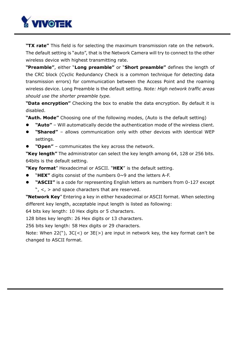 Vivotek PT3123 User Manual | Page 36 / 66