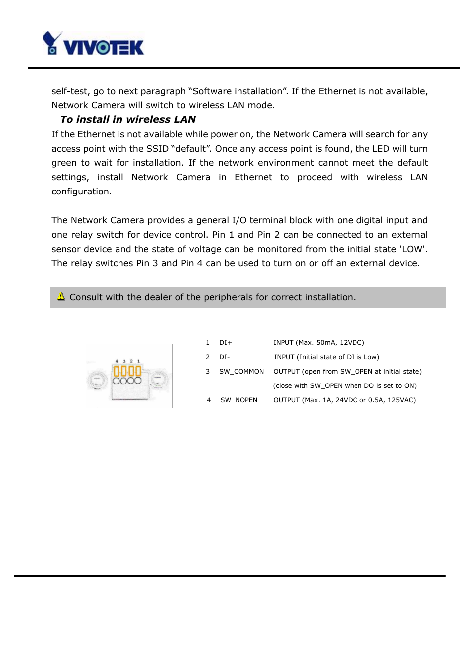 Vivotek PT3123 User Manual | Page 8 / 66