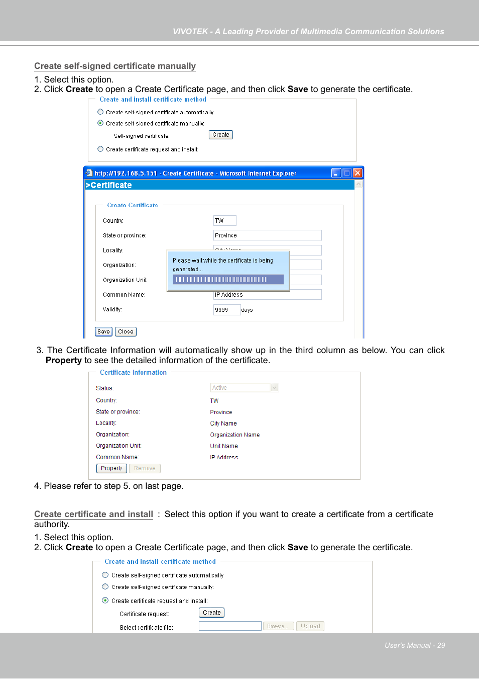 Vivotek PZ7121 User Manual | Page 29 / 118