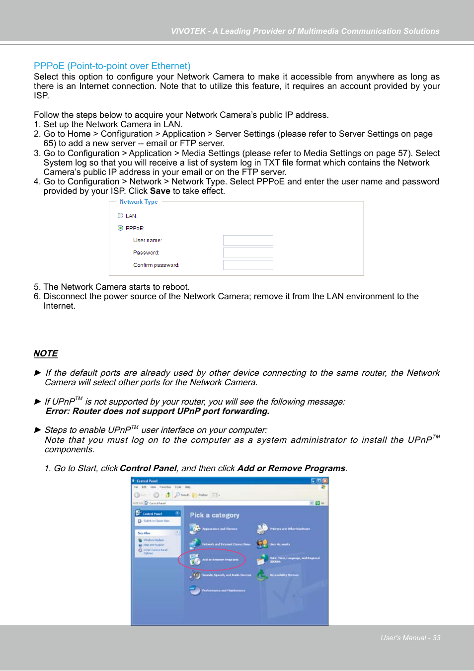 Vivotek PZ7121 User Manual | Page 33 / 118
