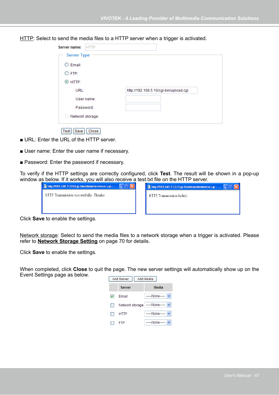 Vivotek PZ7121 User Manual | Page 67 / 118