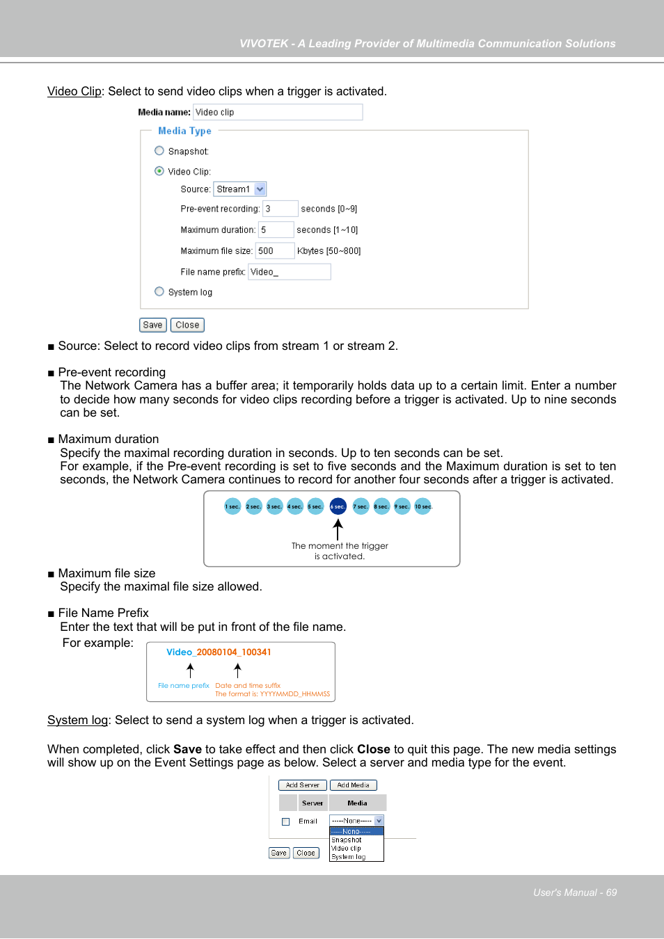 Vivotek PZ7121 User Manual | Page 69 / 118