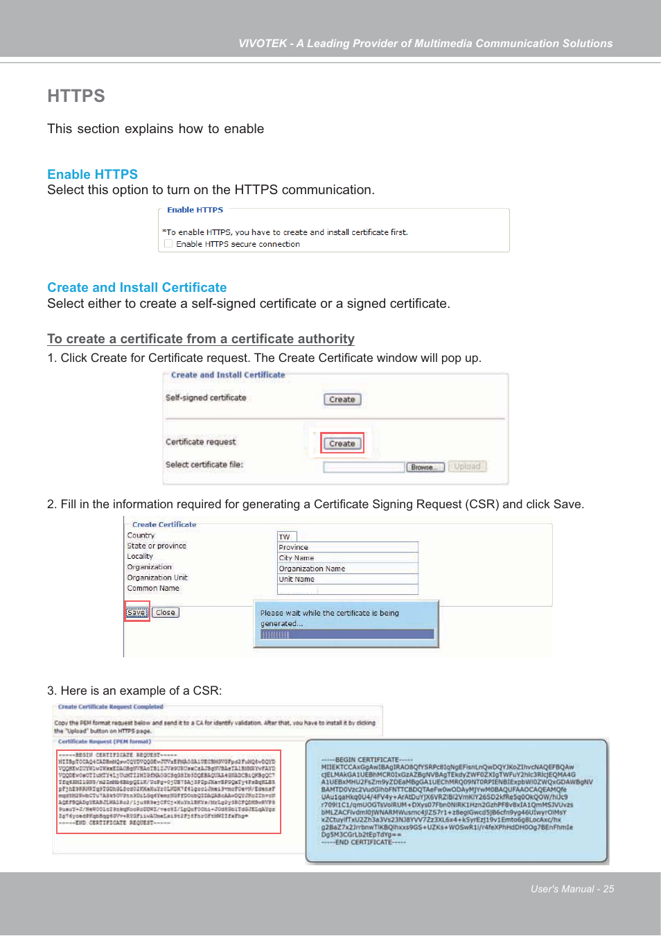 Vivotek SD7151 User Manual | Page 25 / 99