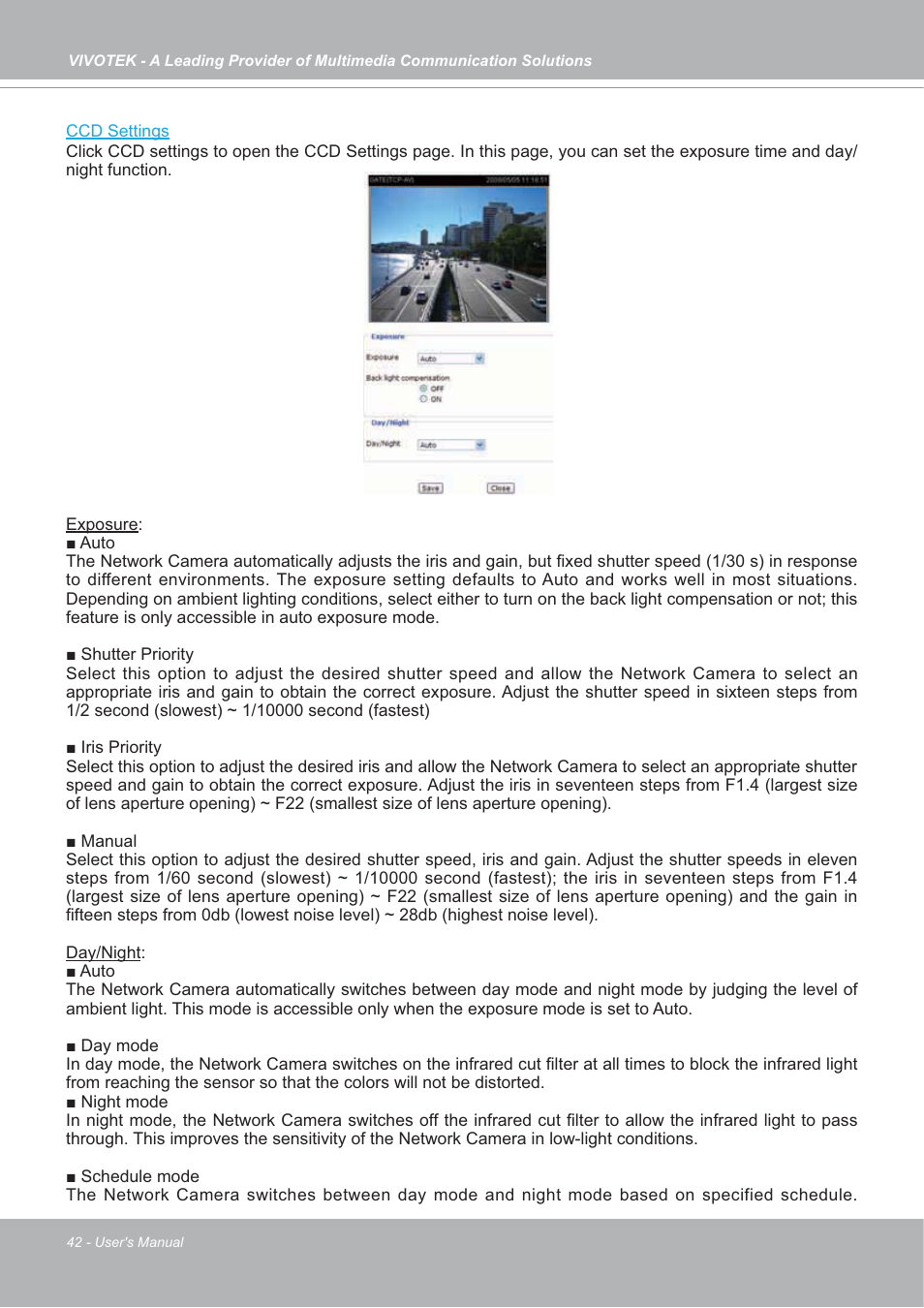 Vivotek SD7151 User Manual | Page 42 / 99
