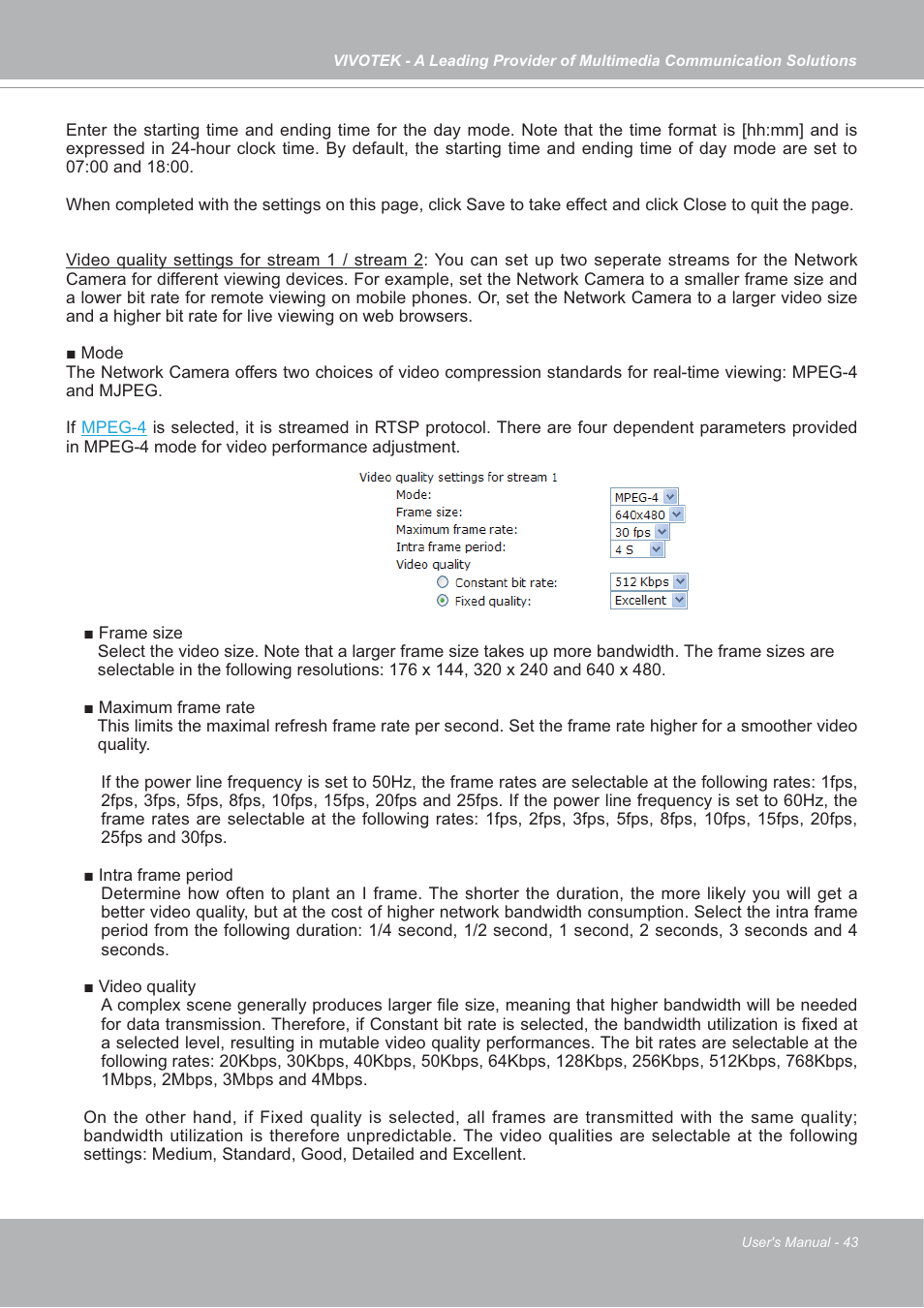Vivotek SD7151 User Manual | Page 43 / 99