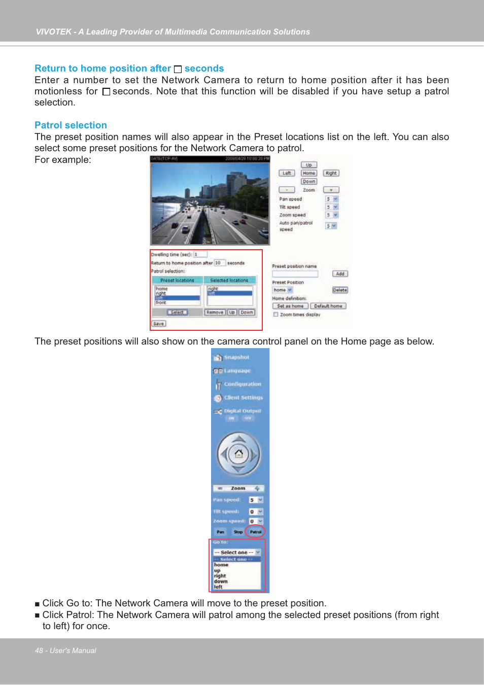 Vivotek SD7151 User Manual | Page 48 / 99