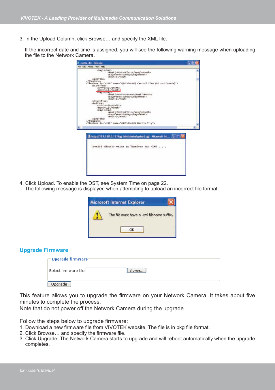 Vivotek SD7151 User Manual | Page 62 / 99