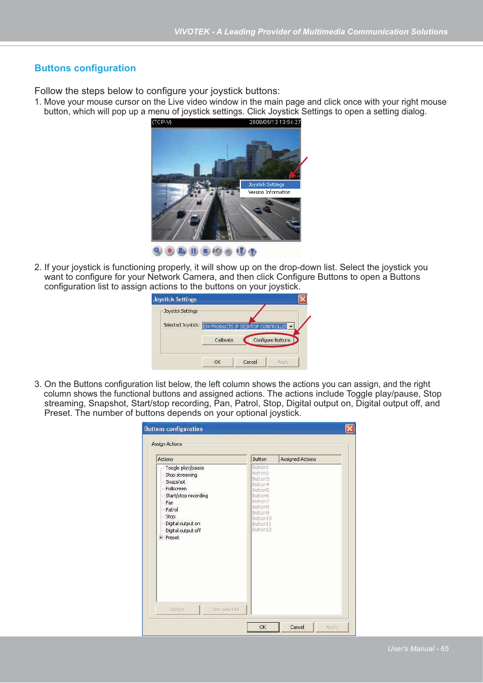 Vivotek SD7151 User Manual | Page 65 / 99