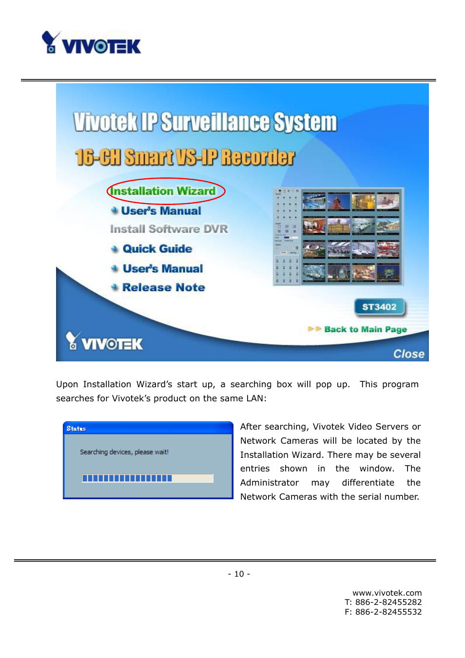 Vivotek FD6121V User Manual | Page 14 / 91