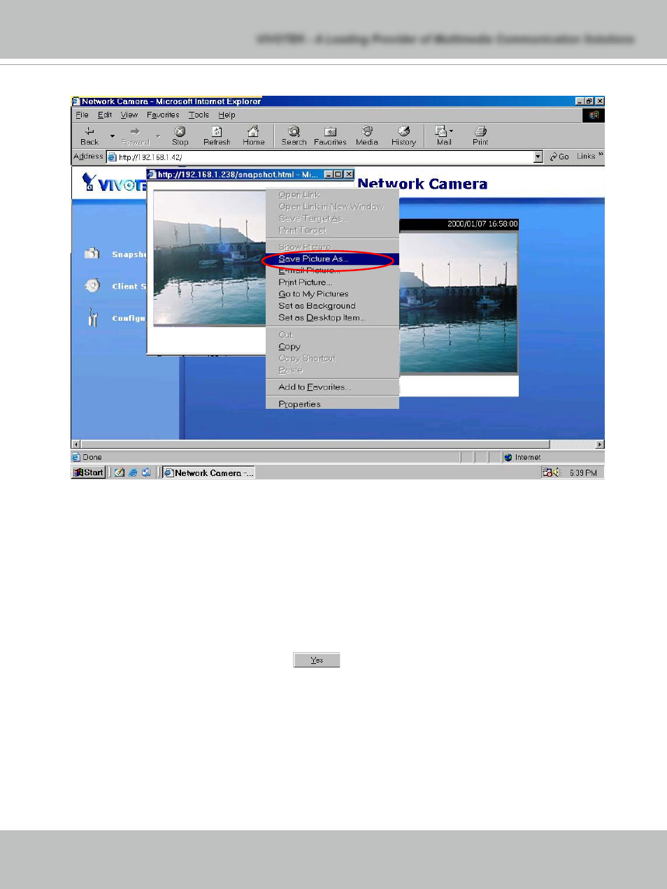 Client settings | Vivotek IP7132 User Manual | Page 15 / 77