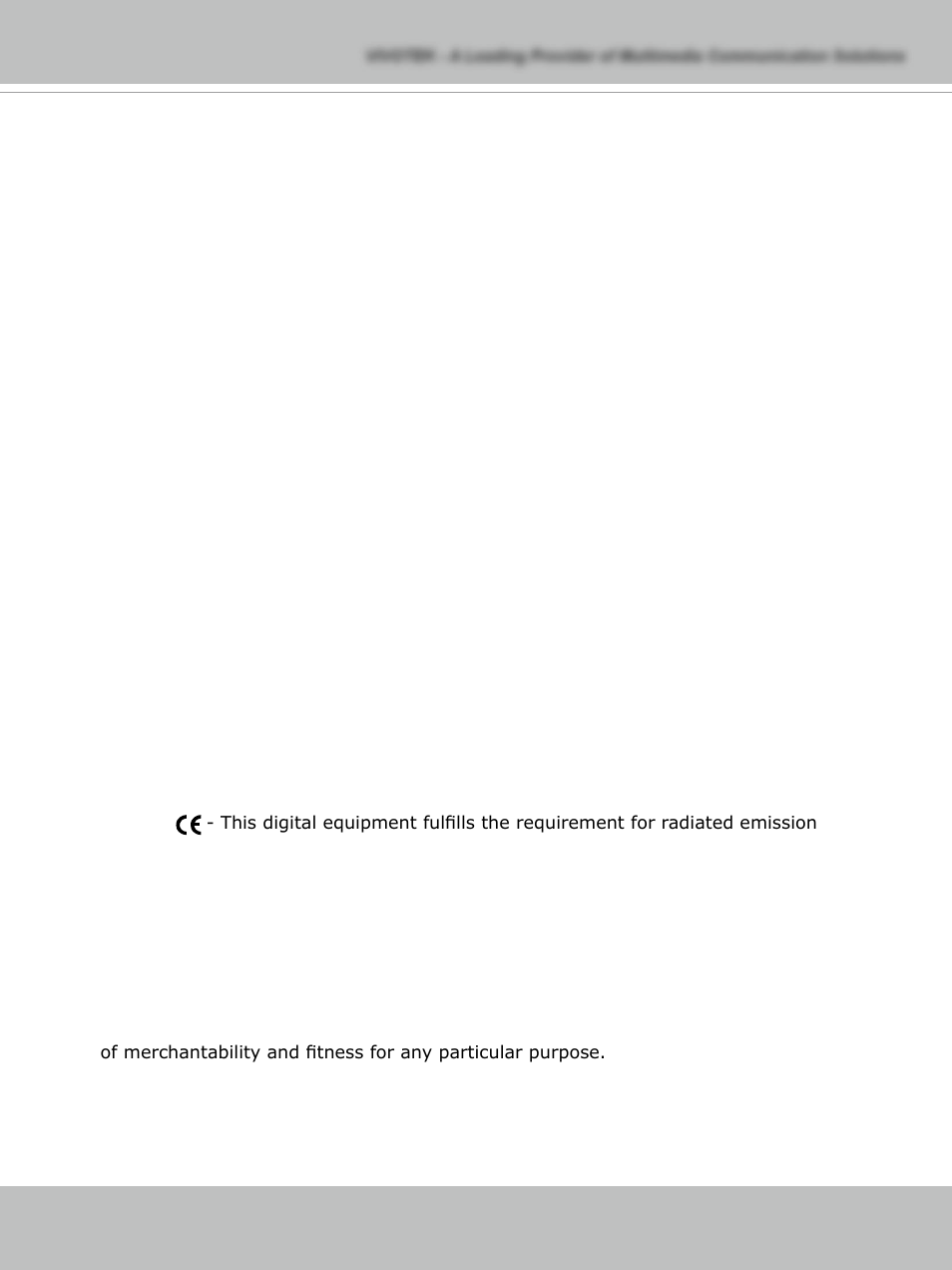 Electromagnetic compatibility (emc) | Vivotek IP7132 User Manual | Page 77 / 77