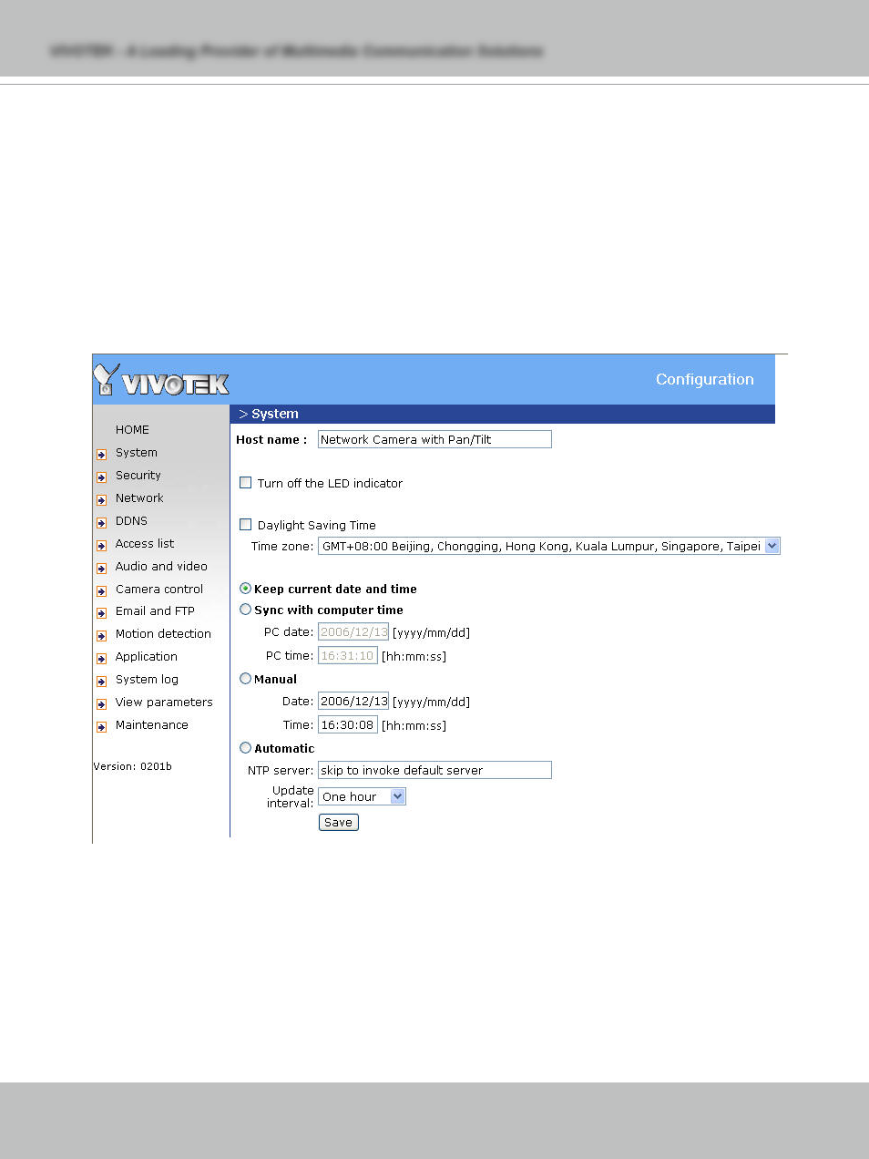 Definitions in configuration | Vivotek PT7135 User Manual | Page 28 / 77