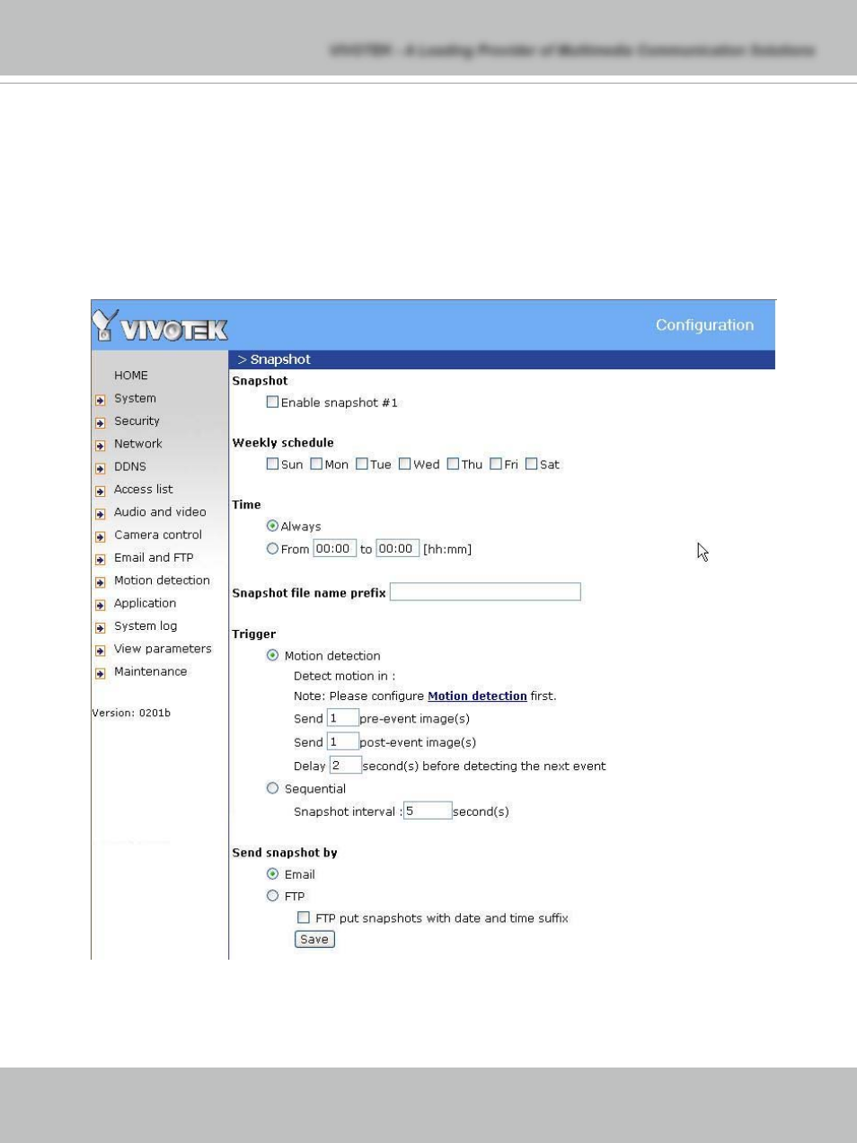 Vivotek PT7135 User Manual | Page 47 / 77