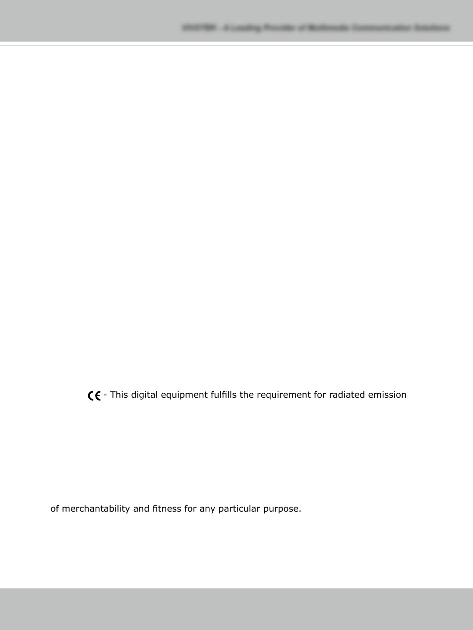 Electromagnetic compatibility (emc) | Vivotek PT7135 User Manual | Page 77 / 77