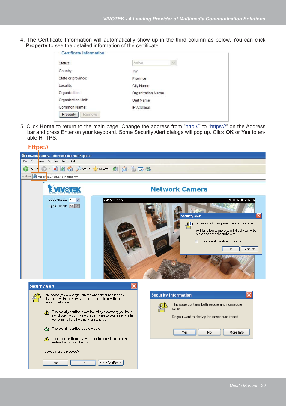 Vivotek FD7132 User Manual | Page 29 / 115