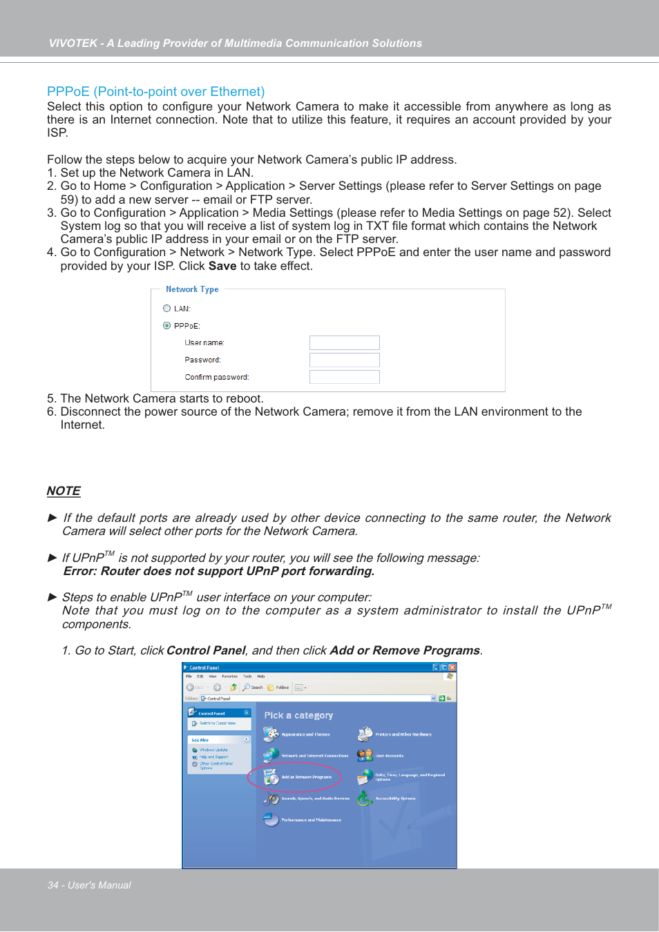 Vivotek FD7132 User Manual | Page 34 / 115