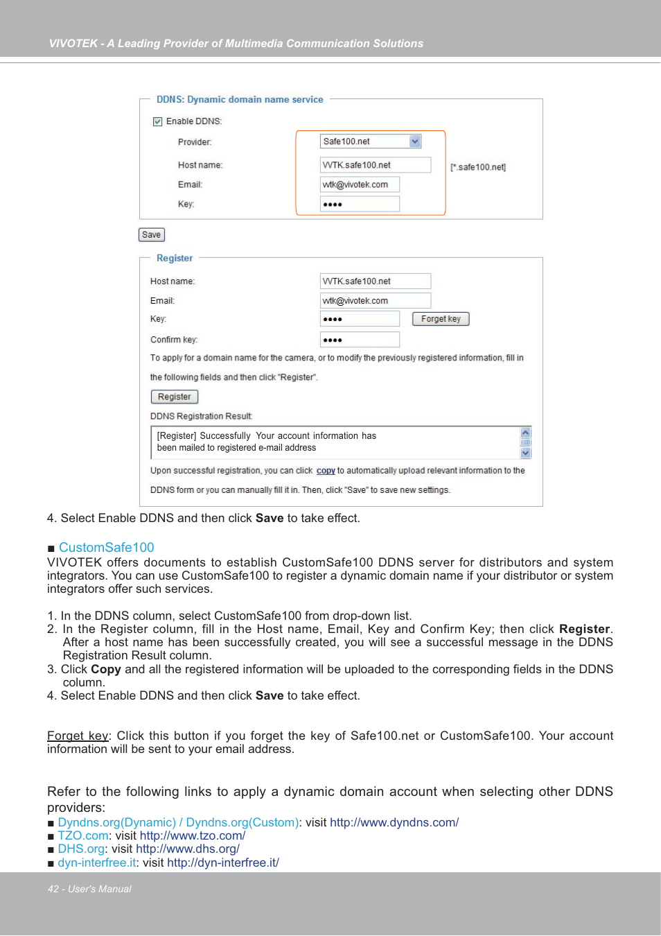 Vivotek FD7132 User Manual | Page 42 / 115