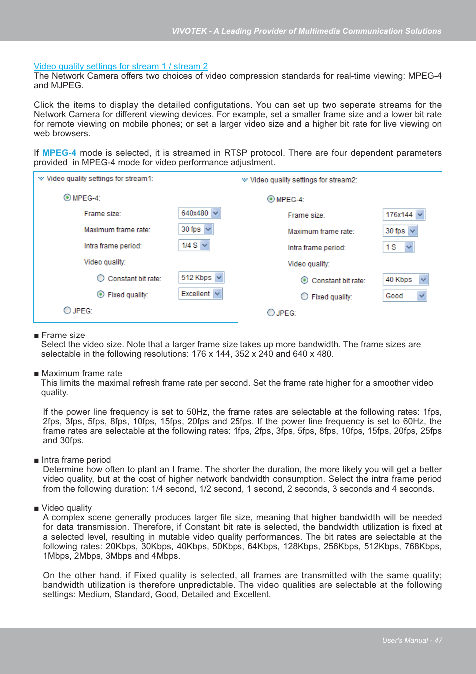 Vivotek FD7132 User Manual | Page 47 / 115