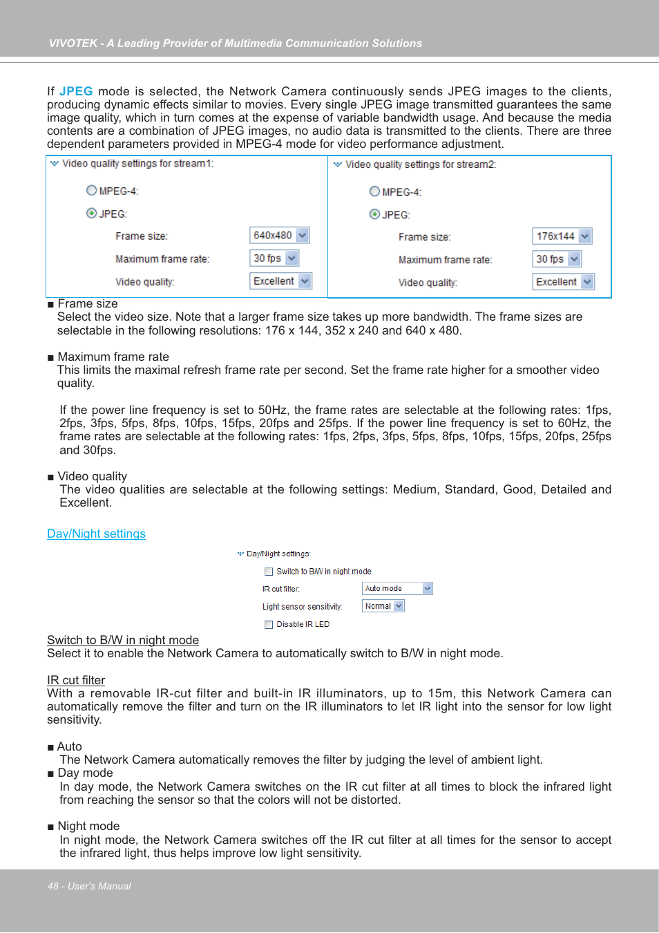 Vivotek FD7132 User Manual | Page 48 / 115