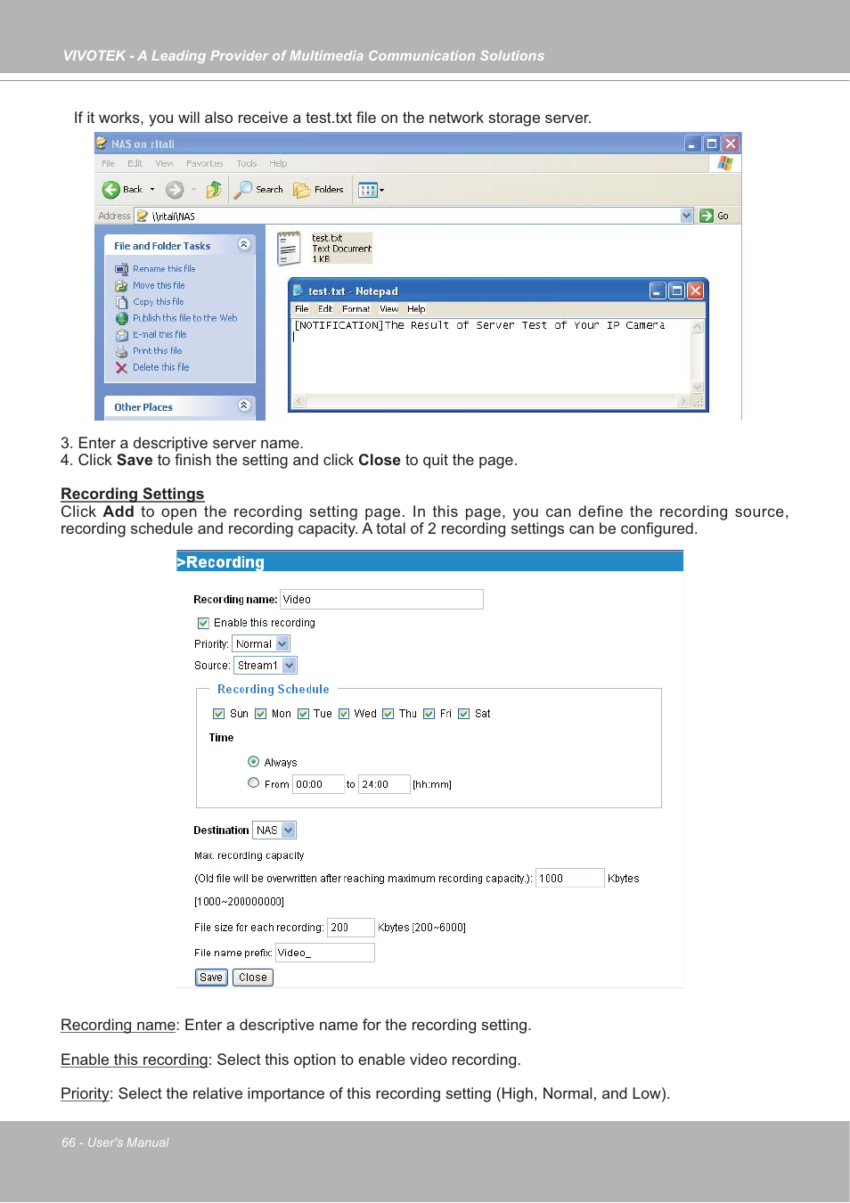 Vivotek FD7132 User Manual | Page 66 / 115