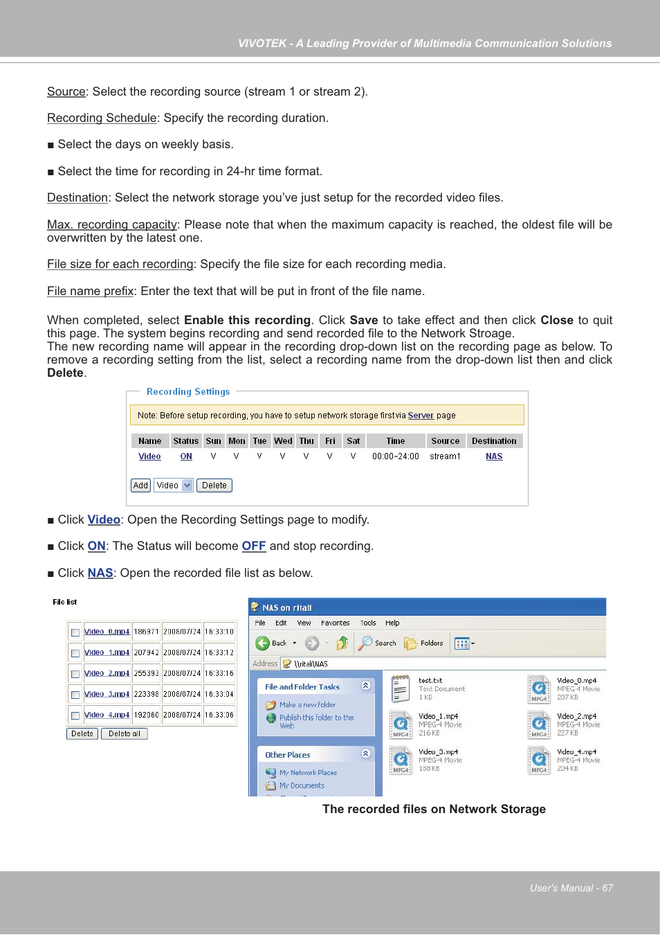 Vivotek FD7132 User Manual | Page 67 / 115
