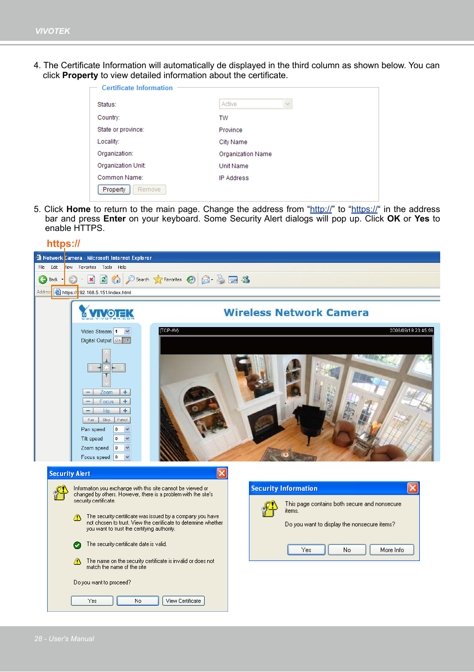 Vivotek PZ7112 User Manual | Page 28 / 126
