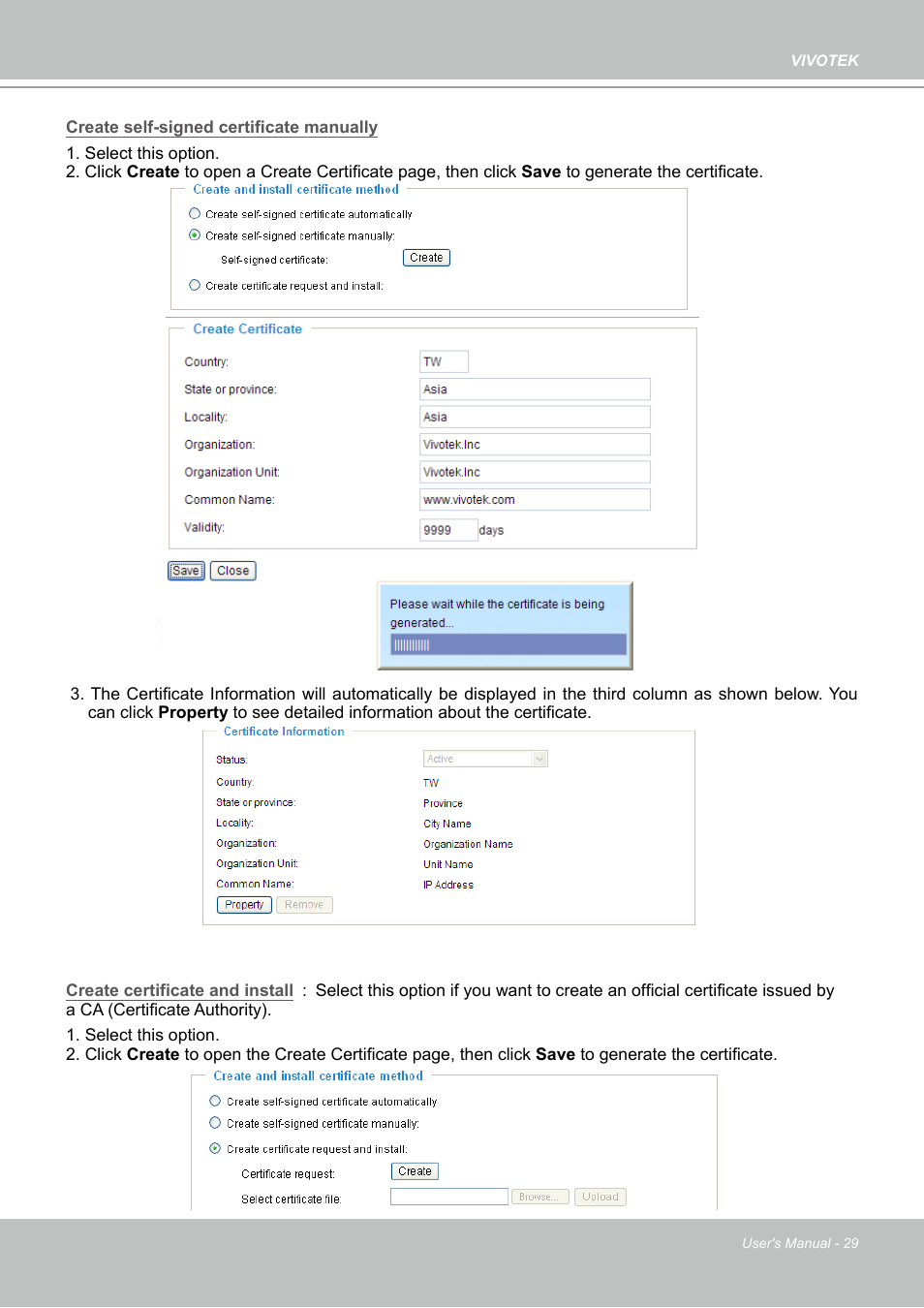 Vivotek PZ7112 User Manual | Page 29 / 126