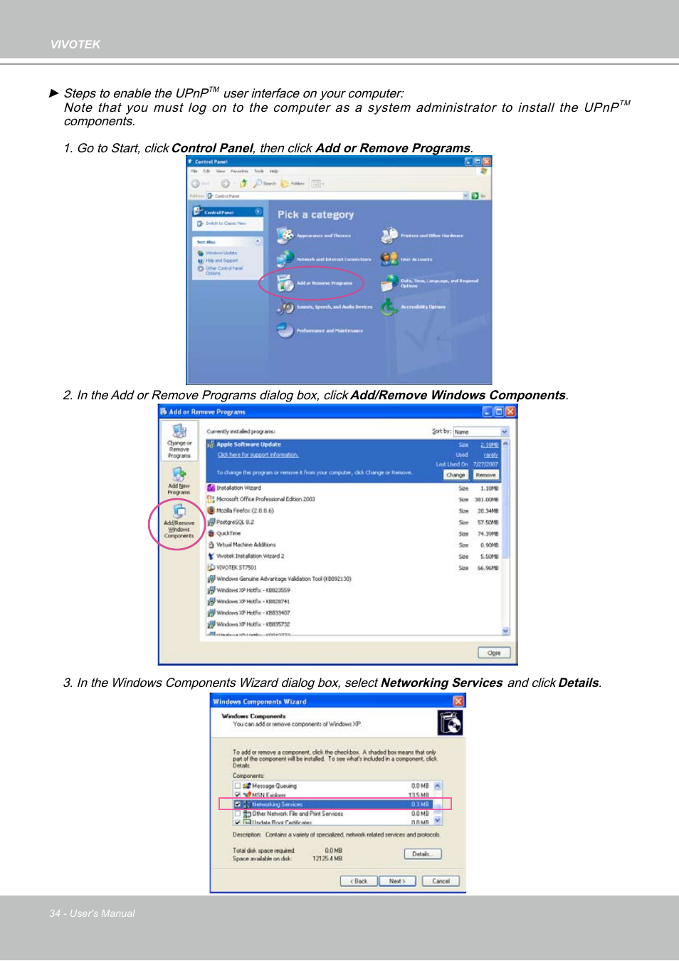 Vivotek PZ7112 User Manual | Page 34 / 126