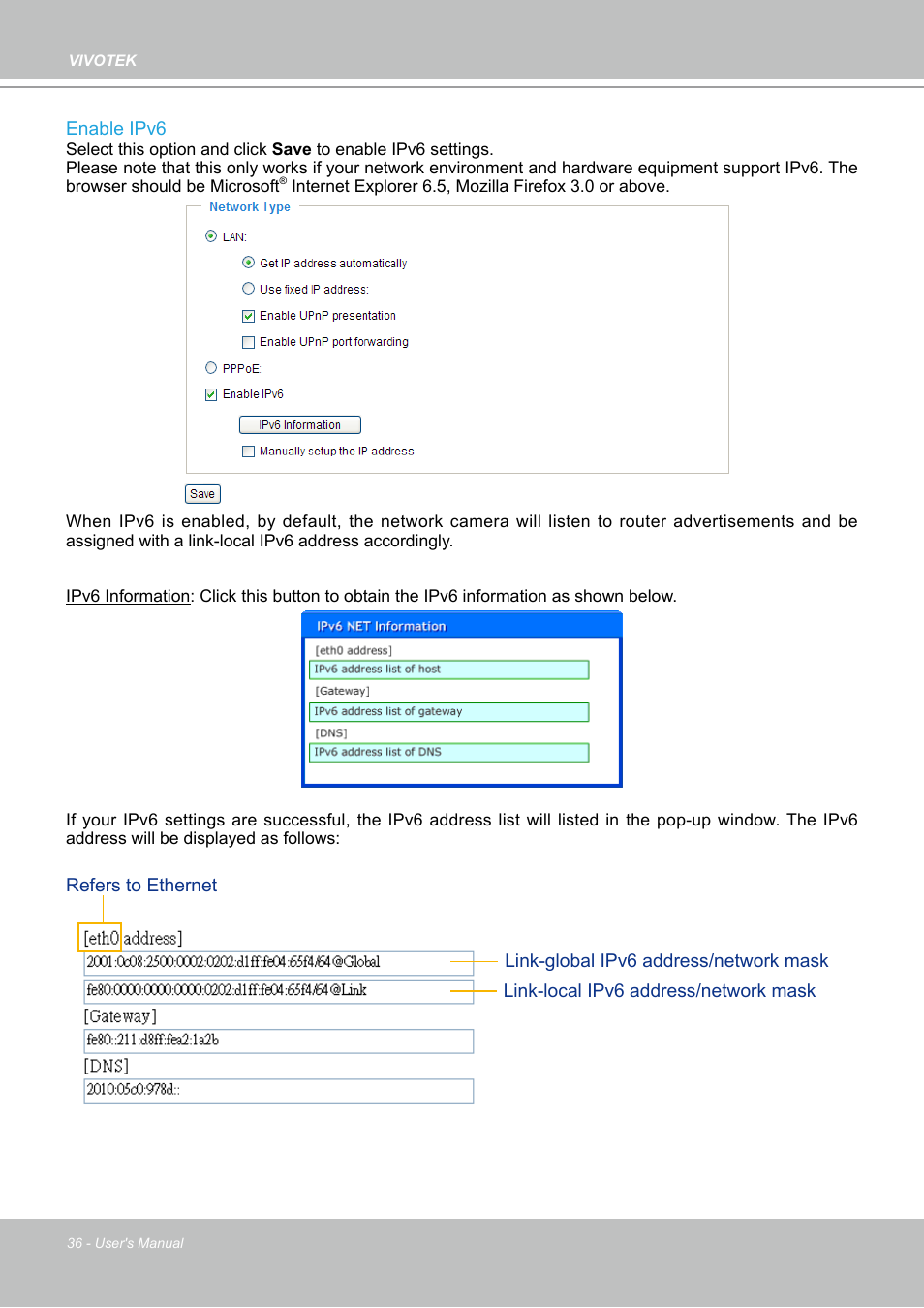 Vivotek PZ7112 User Manual | Page 36 / 126