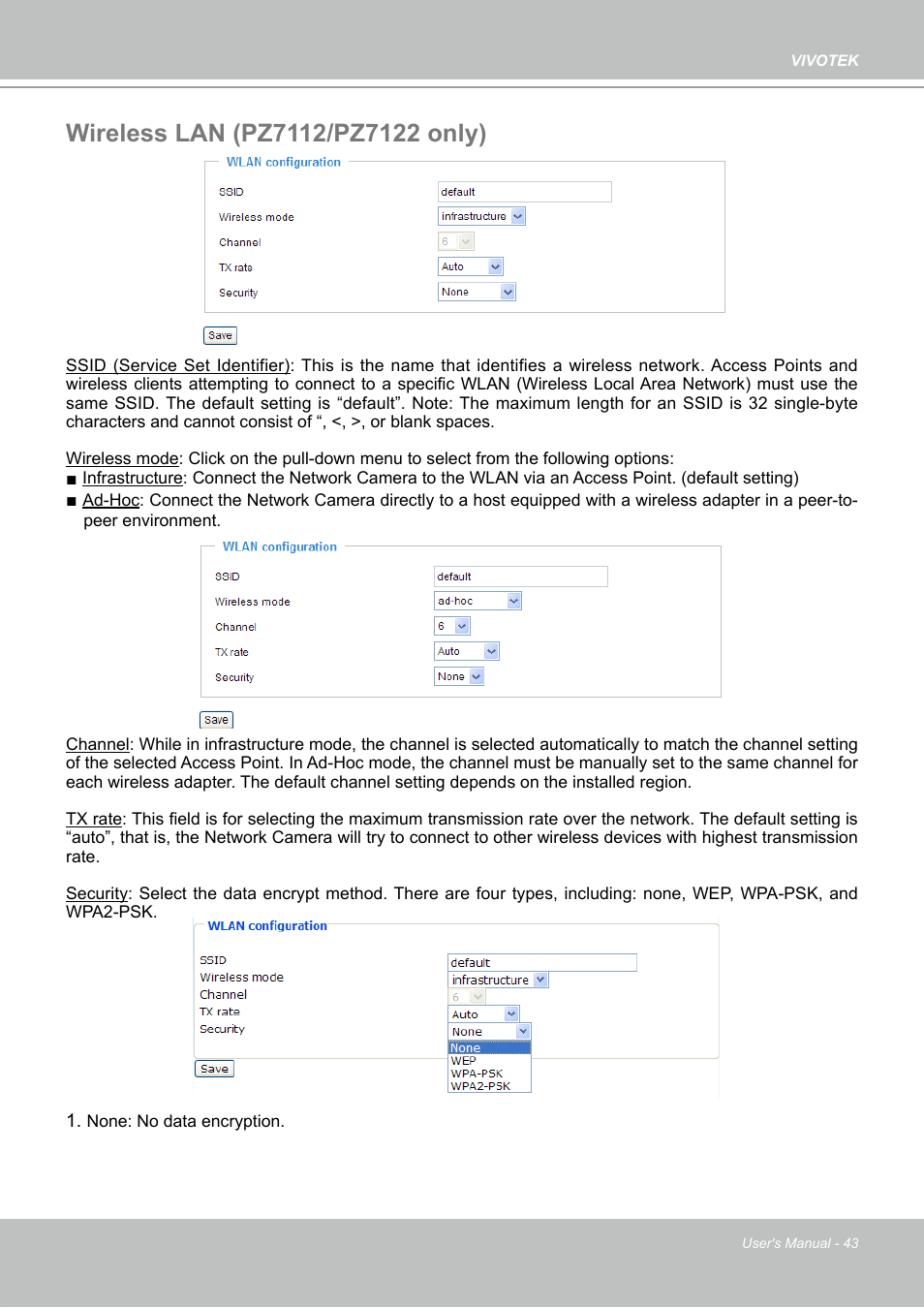 Vivotek PZ7112 User Manual | Page 43 / 126