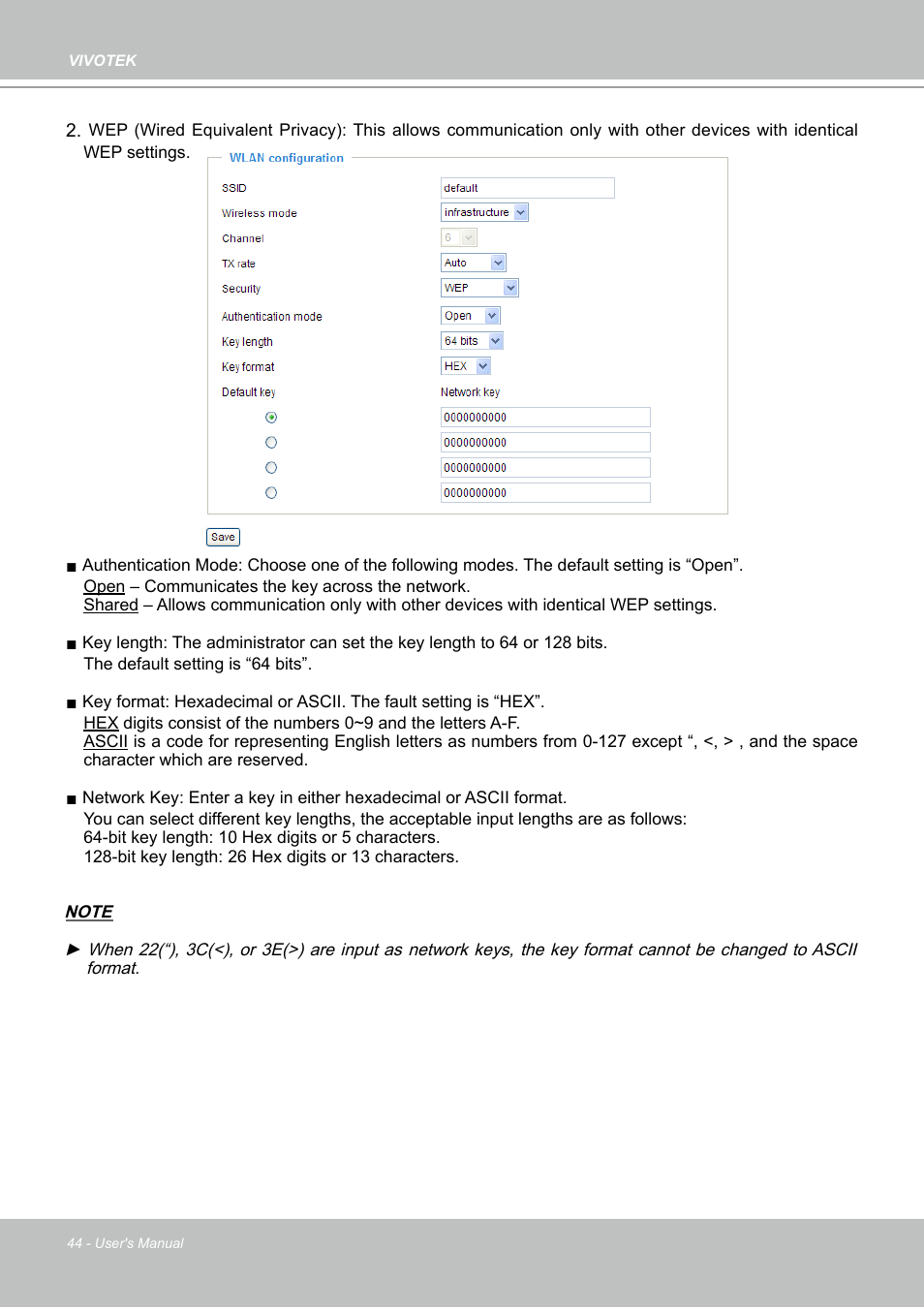 Vivotek PZ7112 User Manual | Page 44 / 126