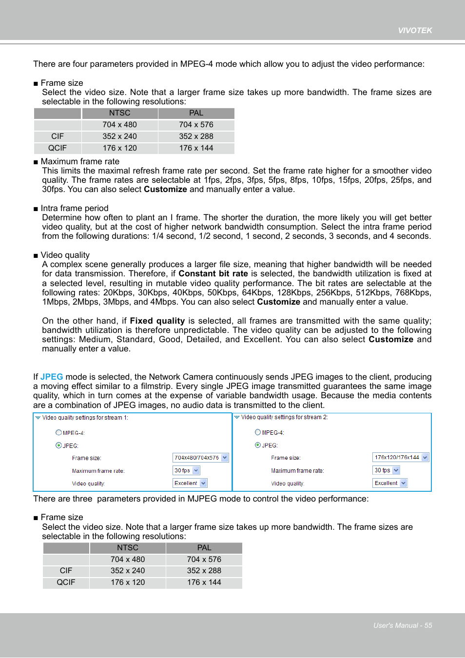 Vivotek PZ7112 User Manual | Page 55 / 126