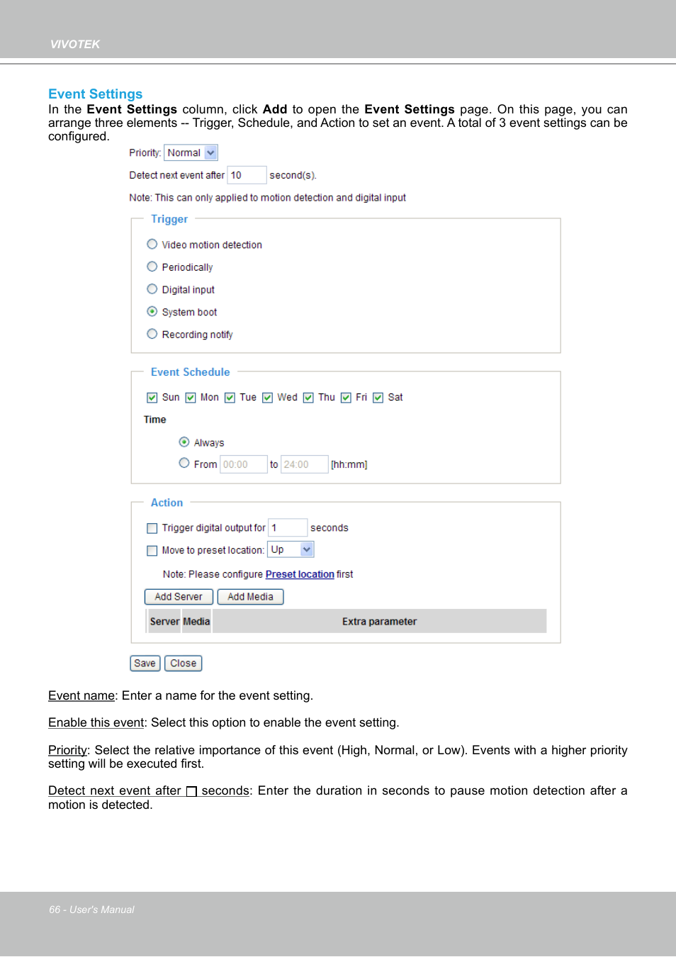 Vivotek PZ7112 User Manual | Page 66 / 126