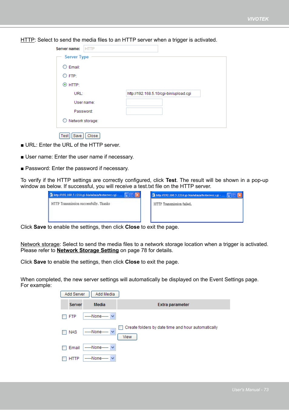 Vivotek PZ7112 User Manual | Page 73 / 126