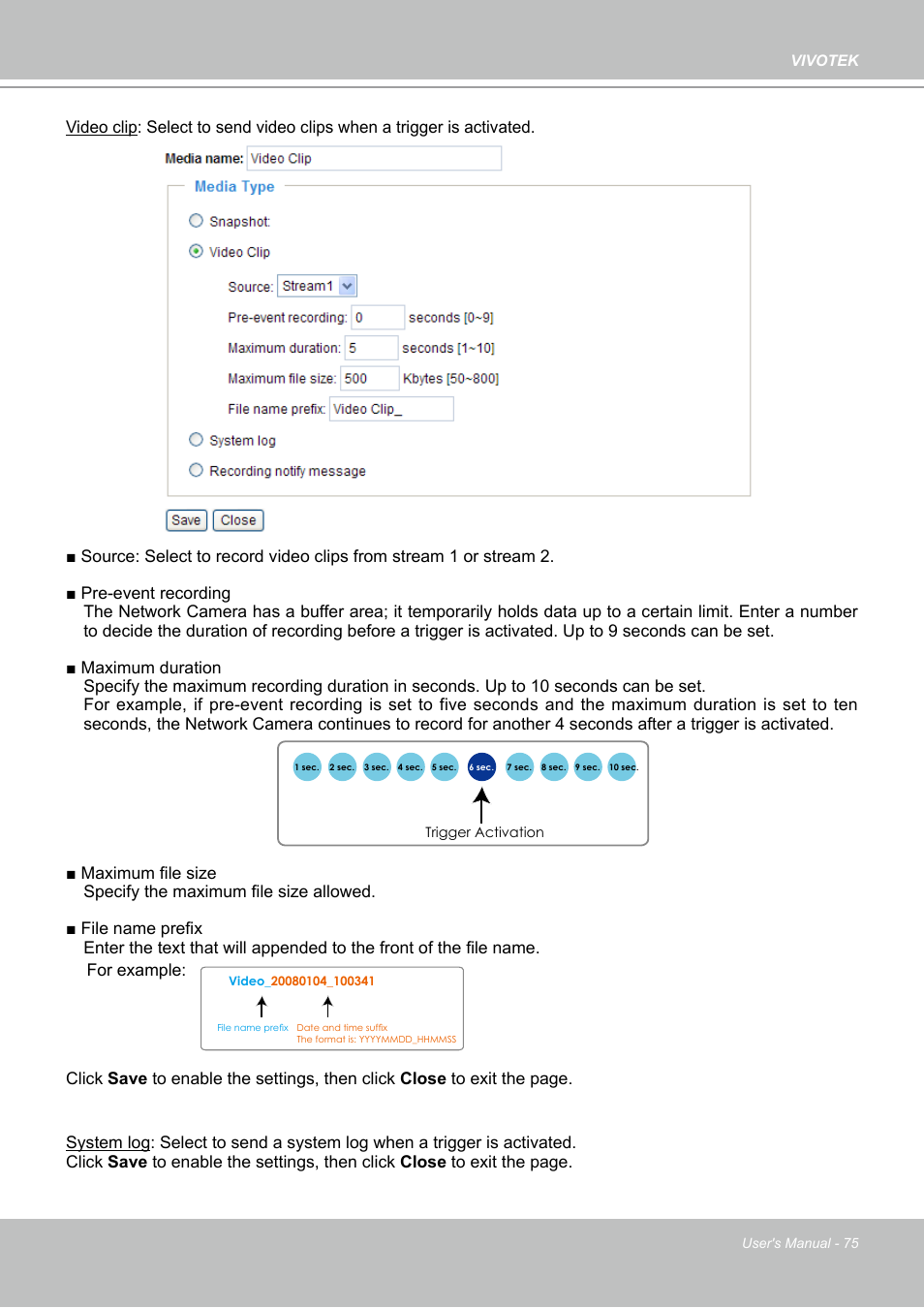 Vivotek PZ7112 User Manual | Page 75 / 126