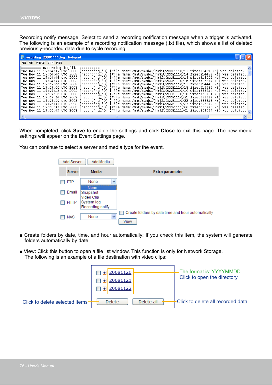 Vivotek PZ7112 User Manual | Page 76 / 126