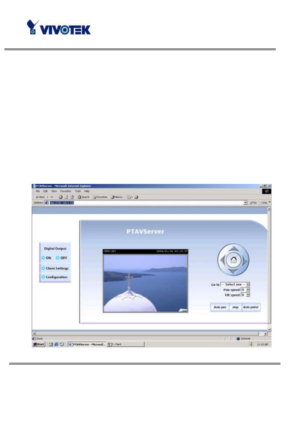 Primary user’s capability, Main screen with camera view | Vivotek PT3112/3122 User Manual | Page 13 / 61