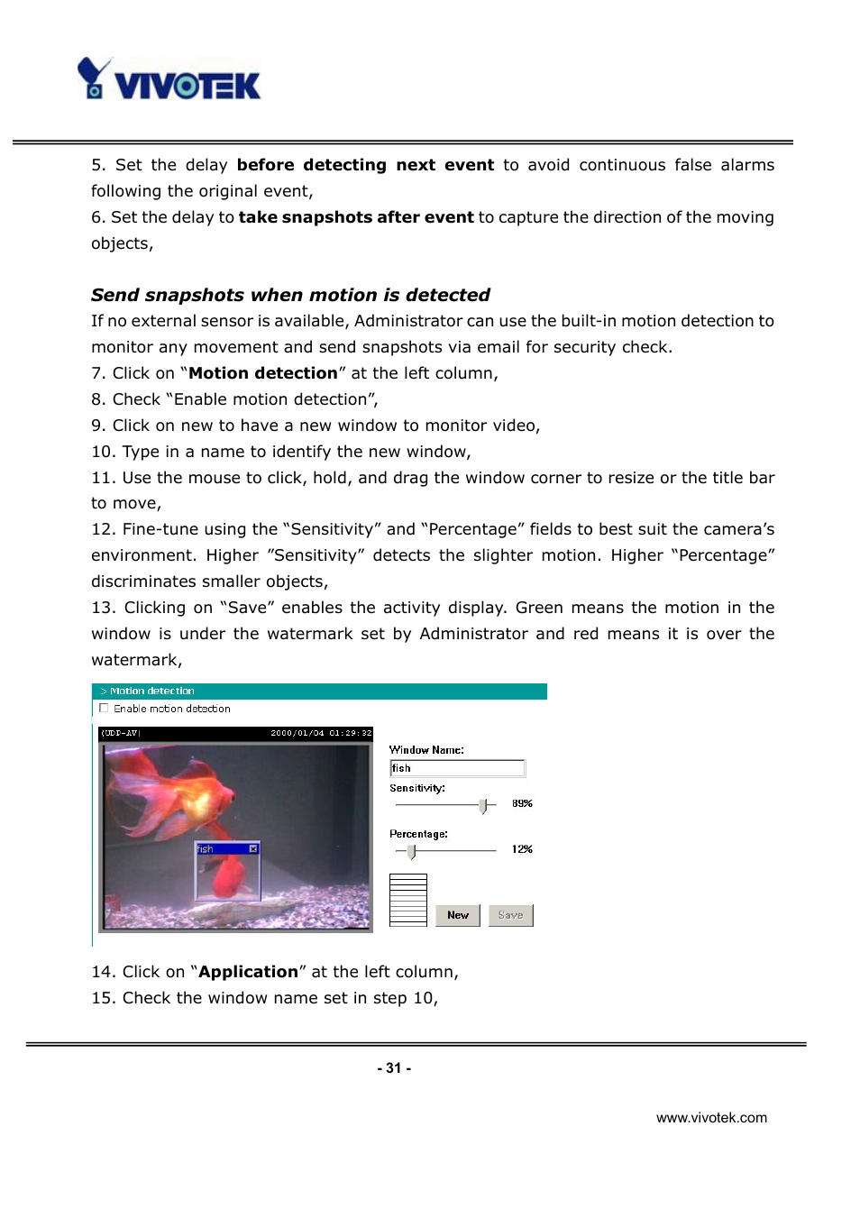 Vivotek IP3112/IP3122 User Manual | Page 32 / 65