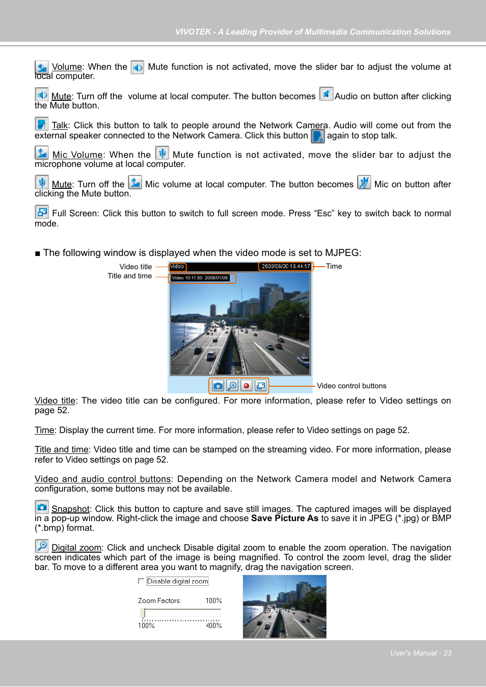 Vivotek FD7141(V) User Manual | Page 23 / 132