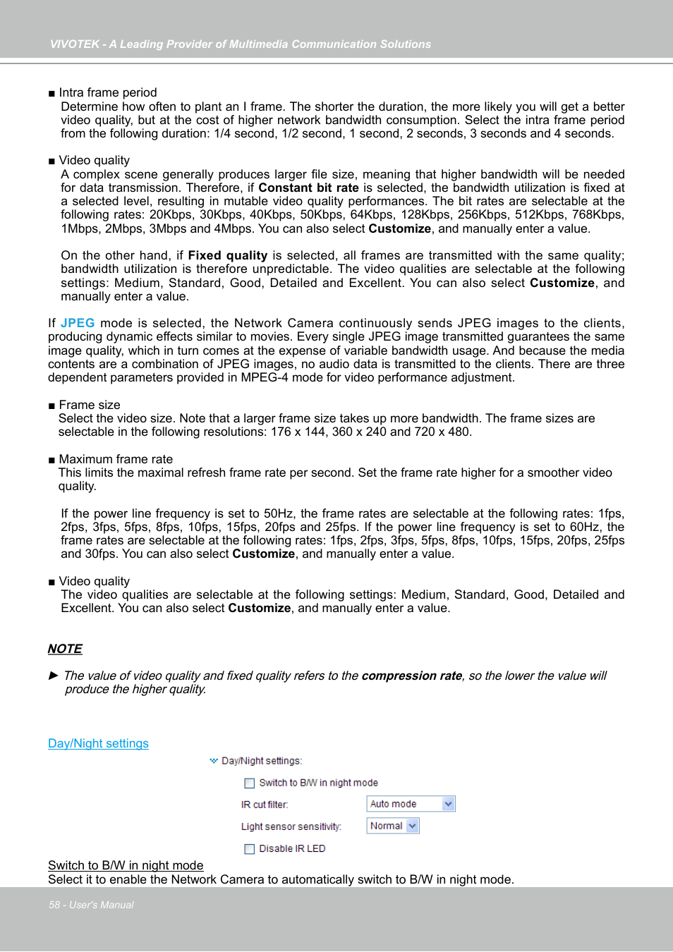 Vivotek FD7141(V) User Manual | Page 58 / 132