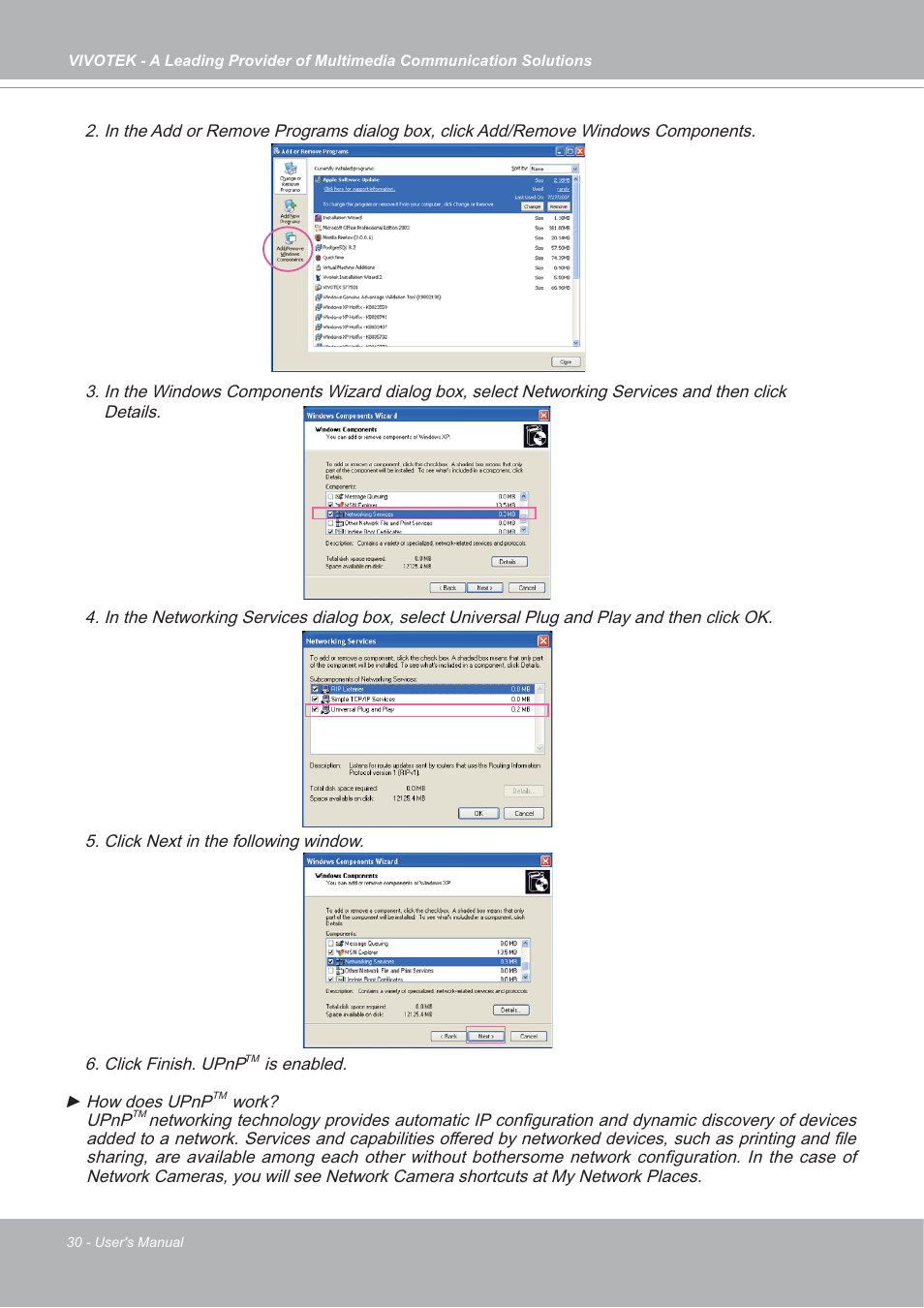 Vivotek IP7142 User Manual | Page 30 / 95